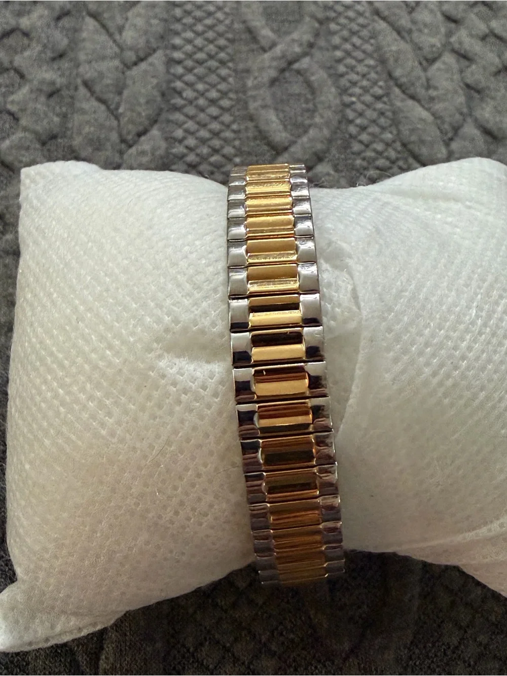 Women's Two-Tone Gold & Silver Watch